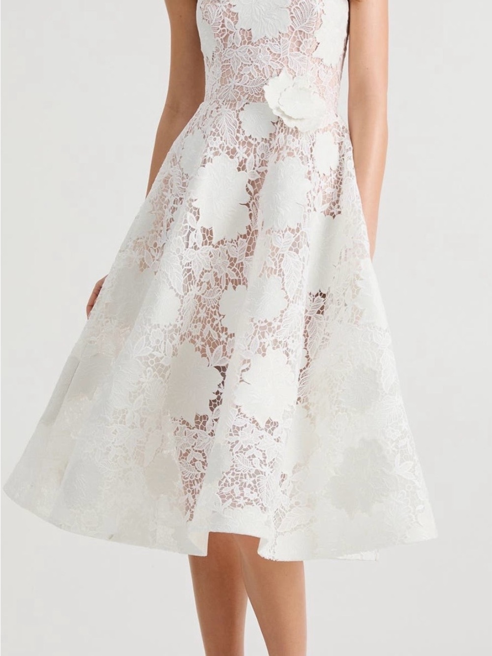 HELSI
Cassandra Strapless
Guipure Lace Dress size - XL